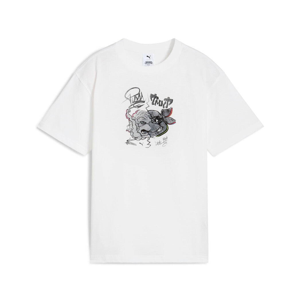 PUMA X TMNT RELAXED GRAPHIC TE